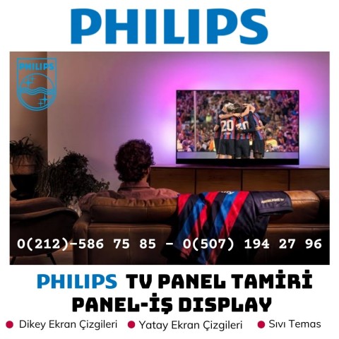 PHILIPS 43 İNÇ LCD - LED TV PANEL TAMİRİ RESİMLERİ