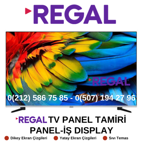 REGAL 32 İNÇ TV PANEL TAMİRİ RESİM