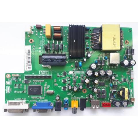 Y.M. ANAKART 16AT017 40-43 V1.0 MNL AXEN AX043DLD16AT017-ILFM, SUNNY SN043DLD16AT017-LKFM MAIN BOARD RESİM