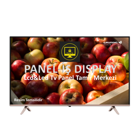 Grundig 55 GEU 7830 B TV Ekran değişimi sonrası görüntü