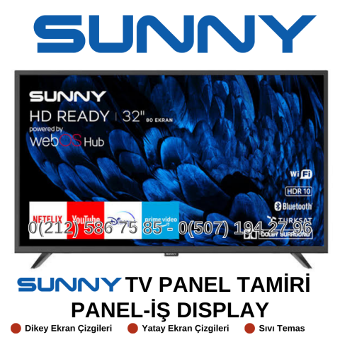 SUNNY 43 İNÇ TV PANEL TAMİRİ RESİM