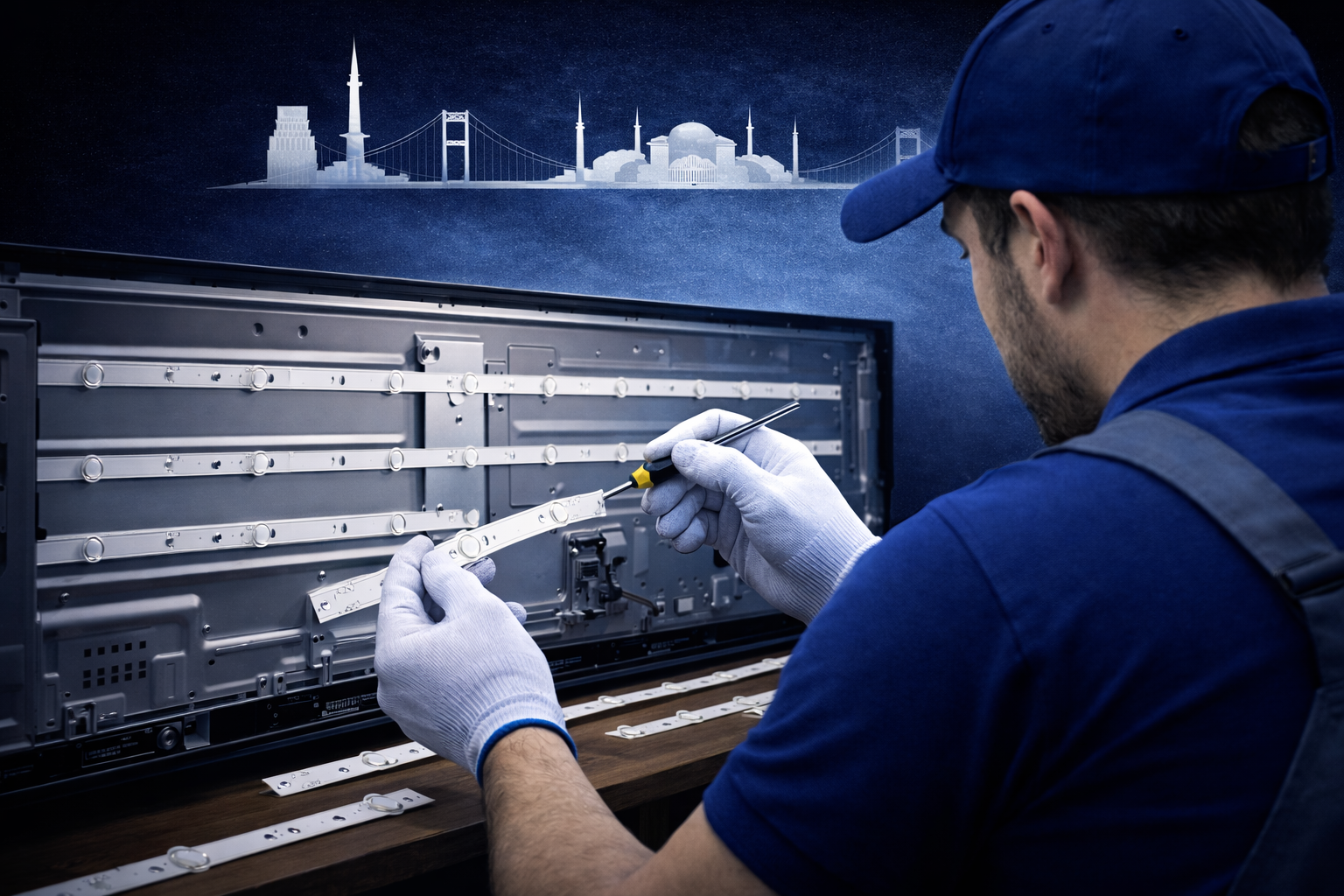 İstanbul TV LED Bar Değişimi