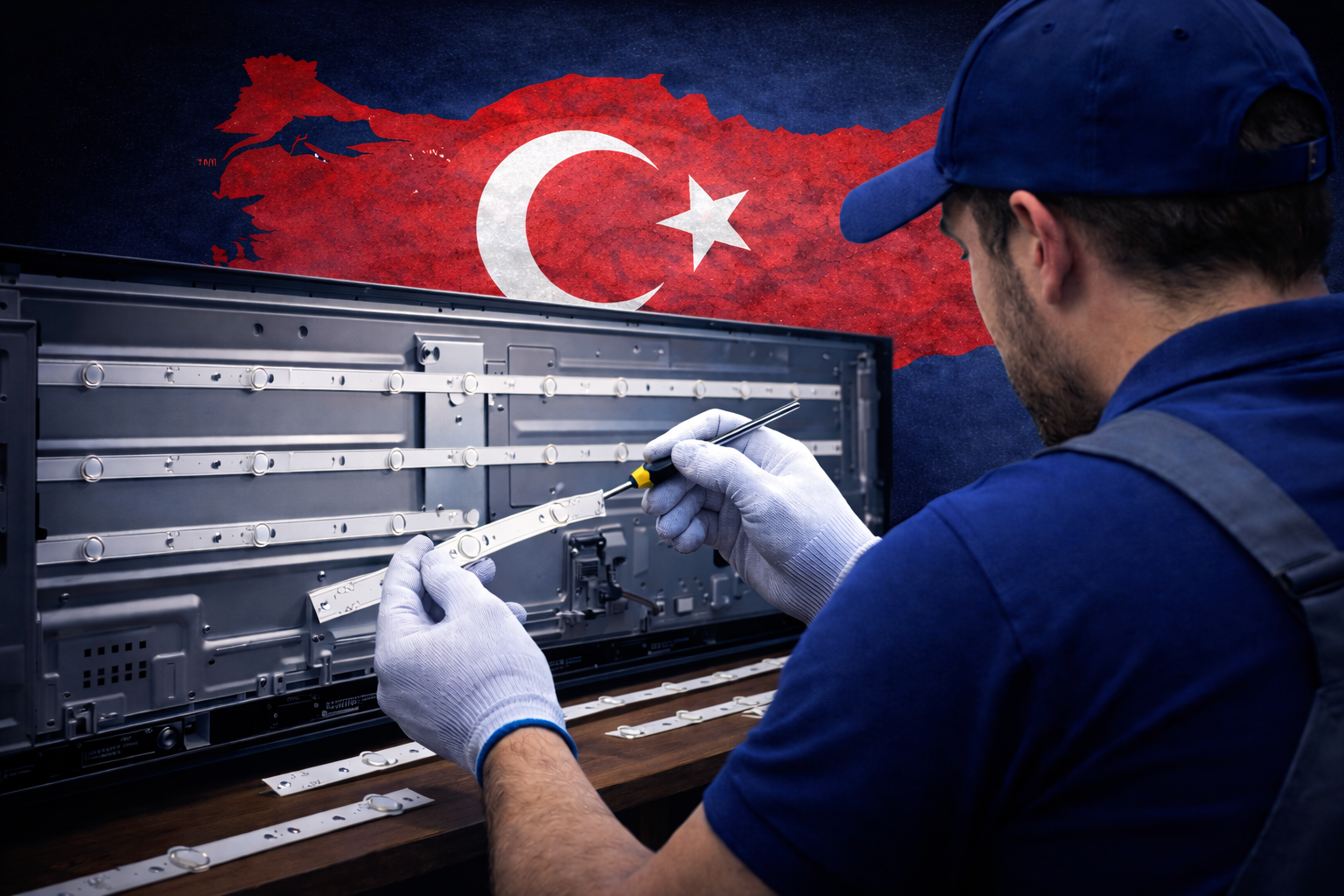 Türkiye TV LED Bar Değişimi