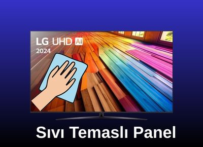 LG 42 inç TV sıvı temaslı panel tamiri
