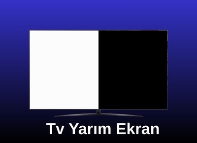 LG 42 inç TV tek taraf karanlık panel tamiri