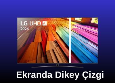 LG 42 inç TV yatay dikey çizgi panel tamiri